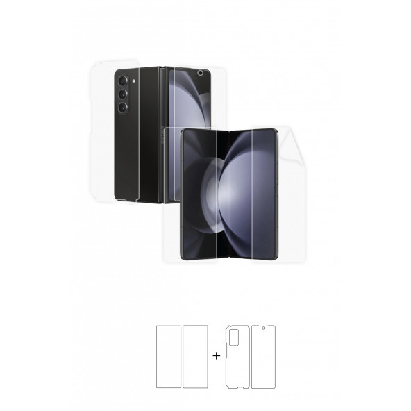 GALAXY Z FOLD 5 FULL BODY TAM KAPLAMA 360 DERECE KORUYUCU POLİÜRETAN FİLM ürün görseli 1