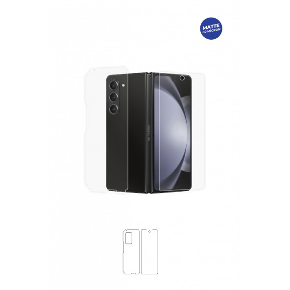 GALAXY Z FOLD 5 MAT ARKA YAN KORUYUCU TPU FİLM ürün görseli 1
