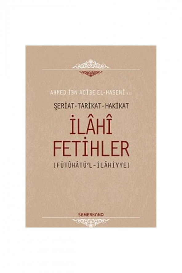 Ilahi Fetihler - Ahmet Ibn Acibe El-haseni ürün görseli 1