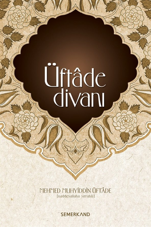 Üftade Divanı - Mehmed Muhyiddin Üftade ürün görseli 1