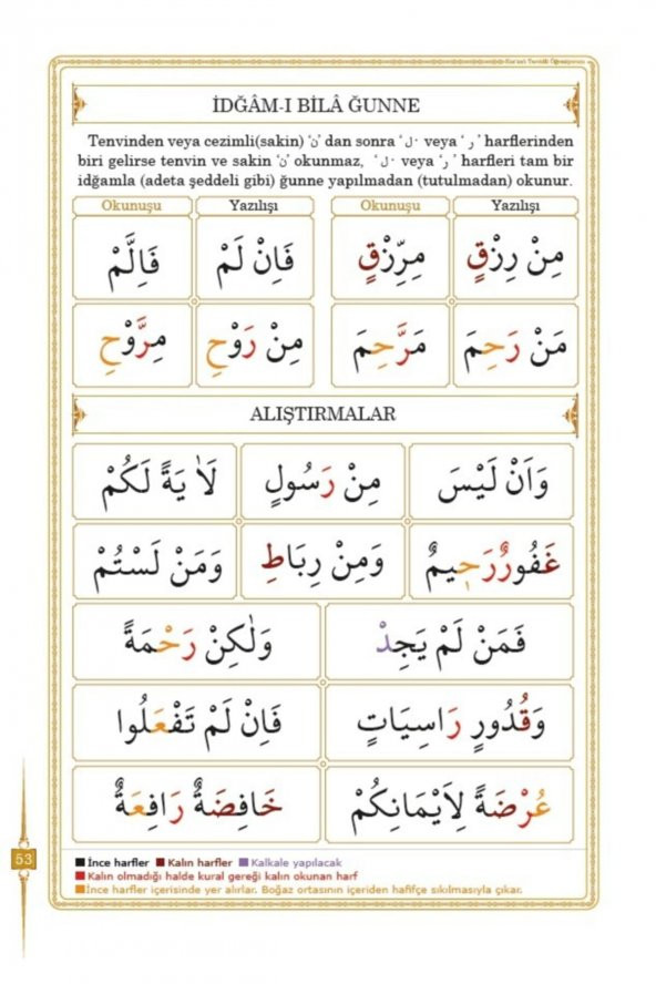 Kuran’ı Tecvidli Öğreniyorum - Resim 3