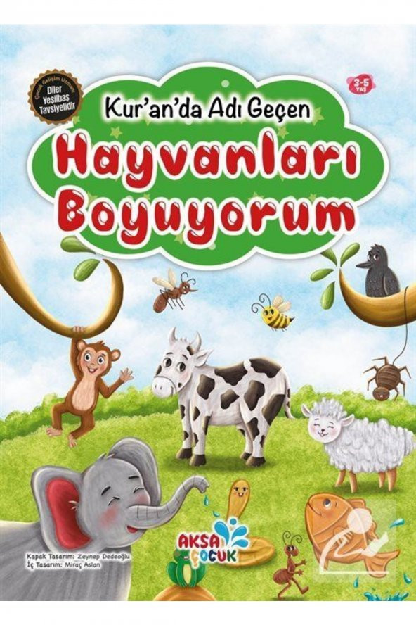 Kuranda Adı Geçen Hayvanları Boyuyorum ürün görseli 1
