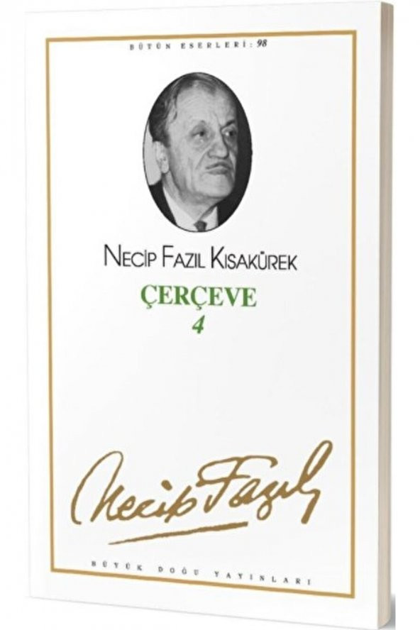 Çerçeve 4 : 80 - Necip Fazıl Bütün Eserleri / / 9789758180646 ürün görseli 1