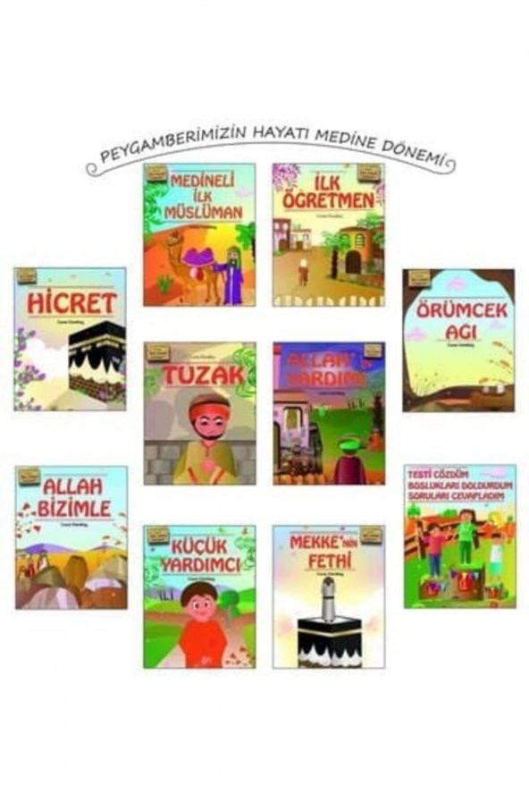 Peygamberimizin Hayatı Medine Dönemi Seti - 10 Kitap Takım ürün görseli 1