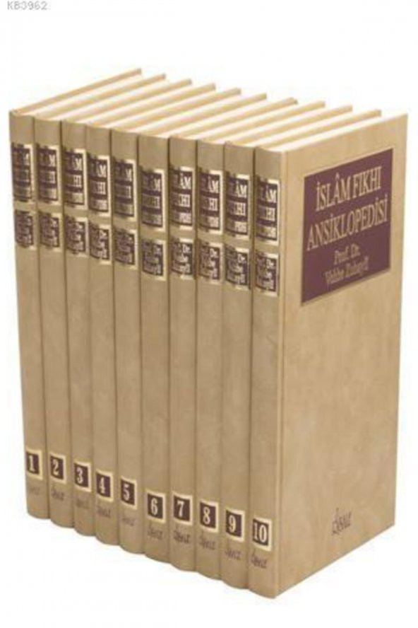 Islam Fıkhı Ansiklopedisi - 10 Cilt / Vehbe Zuhaylî / ürün görseli 1