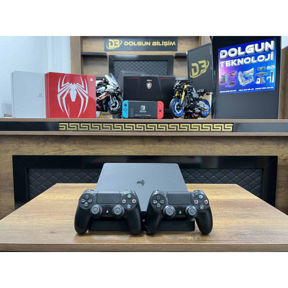 PlayStation 4 Slim 500 GB Çift Kol  Playstation4 - ps4 - PS4 - Ps4 (İKİNCİ EL) ürün görseli 1