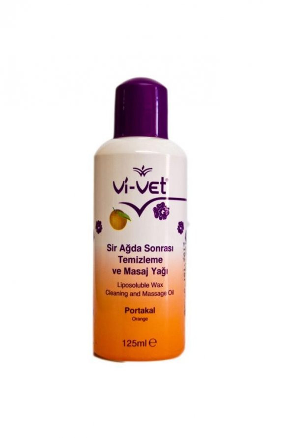 Vi-Vet Ağda Sonrası Temizleme Ve Masaj Yağı Portakal 125 ml 1 Ad. ürün görseli 1