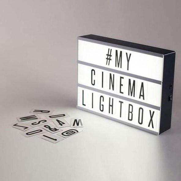 Işıklı Mesaj Panosu Light Box Ledli Tablo Dekorasyon Işıklı ürün görseli 1