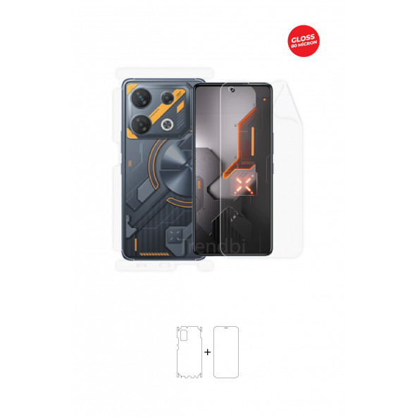 INFİNİX GT 10 PRO TPU FULL BODY 360 DERECE TAM KAPLAMA KORUYUCU FİLM ürün görseli 1