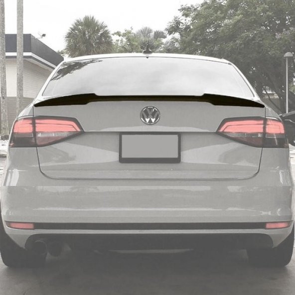 Volkswage Jetta M4  Piona Black Boyalı Spoiler - Resim 2