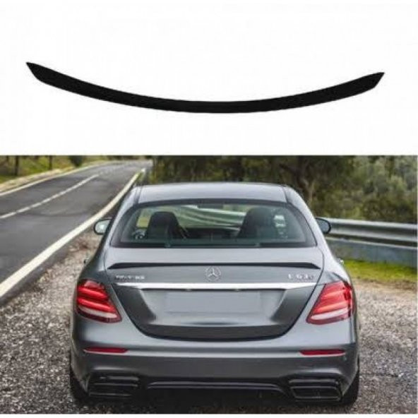 Mercedes W213 E63 Style Plastik 2016-2019 Spoiler ürün görseli 1