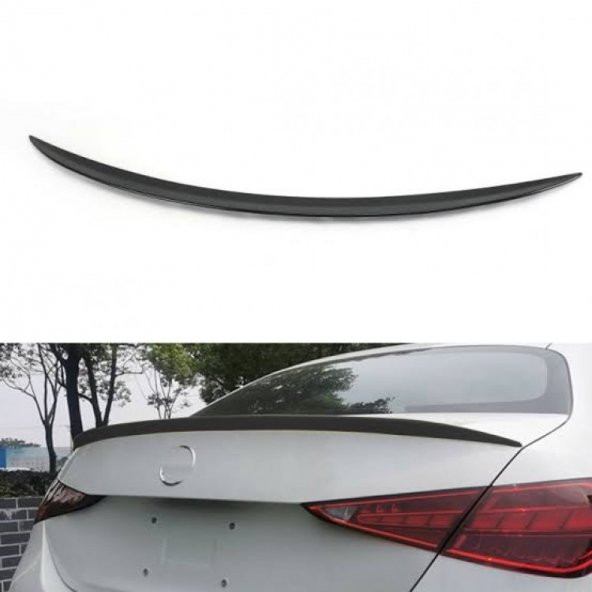 W205 Amg Style - Sedan Bagaj Üstü Spoiler 2014-2021 ürün görseli 1