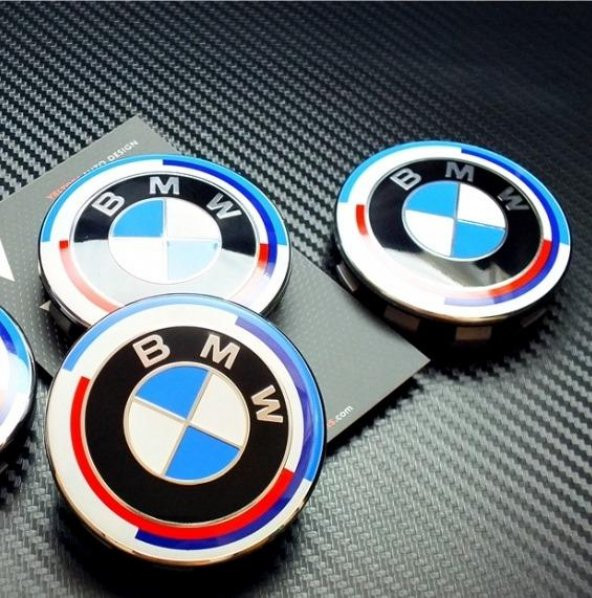 BMW JANT GÖBEĞİ 50. YIL 68 MM 4 ADET SET ürün görseli 1