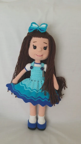 Mavişim Bebek Amigurumi Organik Oyuncak ürün görseli 1