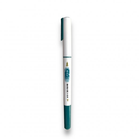 Maxx Hp 7310 Çift Uçlu Brush Marker - Turkuaz ürün görseli 1