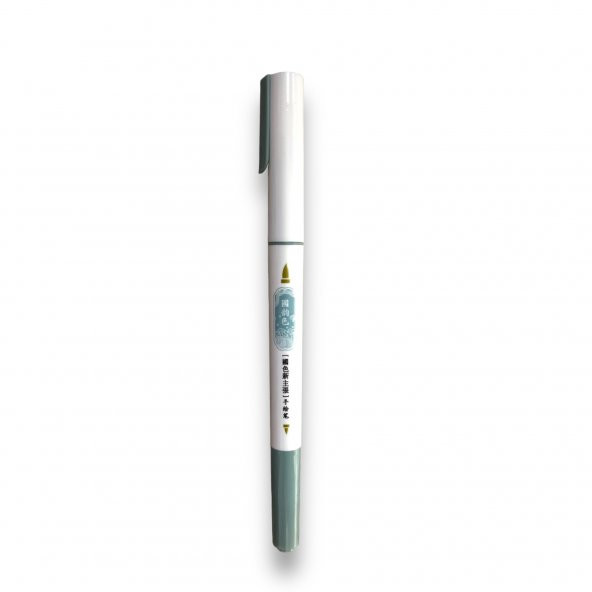 Maxx Hp 7310 Çift Uçlu Brush Marker – Kül Rengi ürün görseli 1