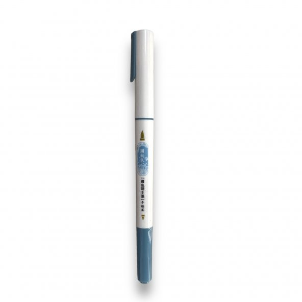 Maxx Hp 7310 Çift Uçlu Brush Marker – Açık Mavi ürün görseli 1