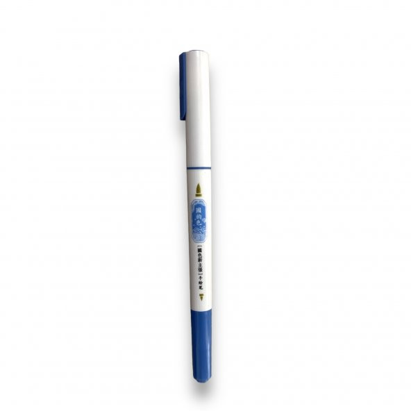Maxx Hp 7310 Çift Uçlu Brush Marker – Koyu Mavi ürün görseli 1