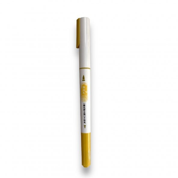 Maxx Hp 7310 Çift Uçlu Brush Marker – Koyu Sarı ürün görseli 1