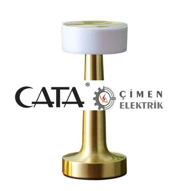 CATA CT 8436 Denver Şarjli Masa Lambası 3 Renk ürün görseli 1