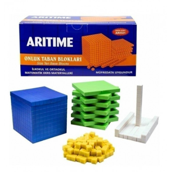 Arıtime Onluk Taban Blokları, Birlik, Onluk, Yüzlük, Binlik Blok ürün görseli 1