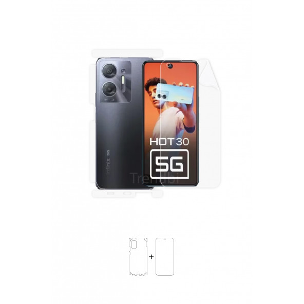INFİNİX HOT 30 5G FULL BODY 360 DERECE ÖN, ARKA VE YAN KORUYUCU POLİÜRETAN FİLM ürün görseli 1
