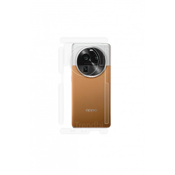 OPPO FİND X6 PRO ARKA KAMERA VE ÜST KISMI KORUYAN POLİÜRETAN FİLM ürün görseli 1