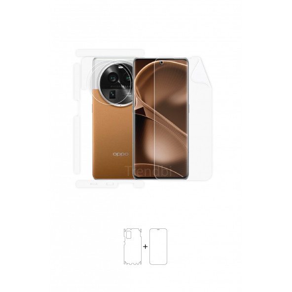OPPO FİND X6 PRO FULL BODY KORUYUCU 360 DERECE KAPLAMA POLİÜRETAN FİLM ürün görseli 1