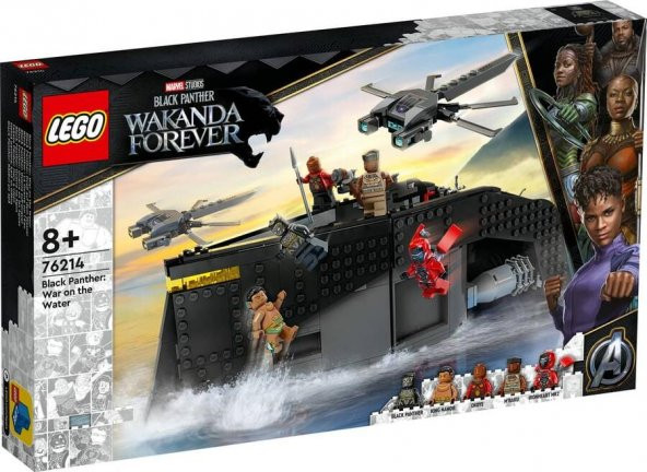 LEGO Super Heroes 76214 Black Panther: War on the Water ürün görseli 1