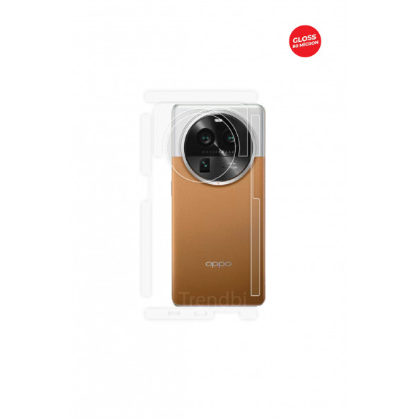 OPPO FİND X6 PRO ARKA KAMERA VE ÜST KISMI KORUYAN TPU FİLM ürün görseli 1