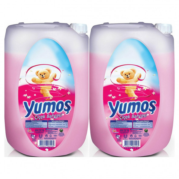 Yumoş Çamaşır Yumuşatıcı Çiçek Bahçesi 5 Litre 2 Li ürün görseli 1