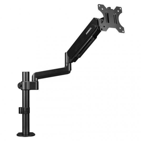 Everest MS-221 17-24" Monitör Amortisörlü Masa Askı Aparatı ürün görseli 1