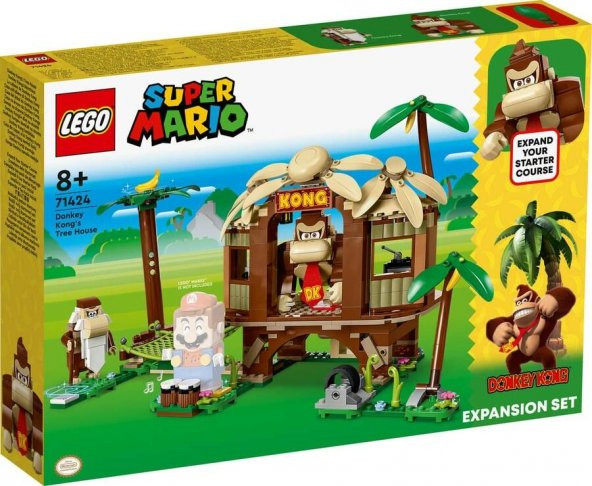 LEGO Super Mario 71424 Donkey Kongs Tree House ürün görseli 1