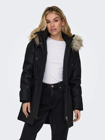 ONLY Bayan Parka Uzun Mont 15304625 ürün görseli 1