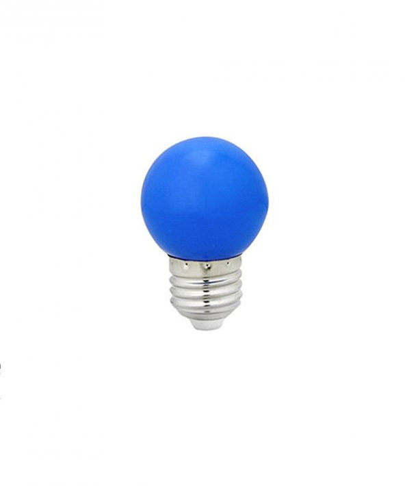 1W Gece Led Ampul Mavi ürün görseli 1