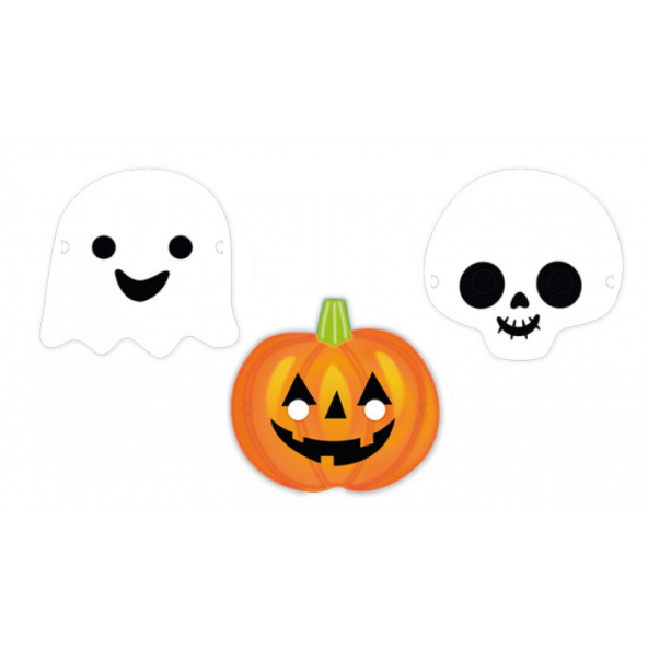 Halloween Maske 6 lı ürün görseli 1