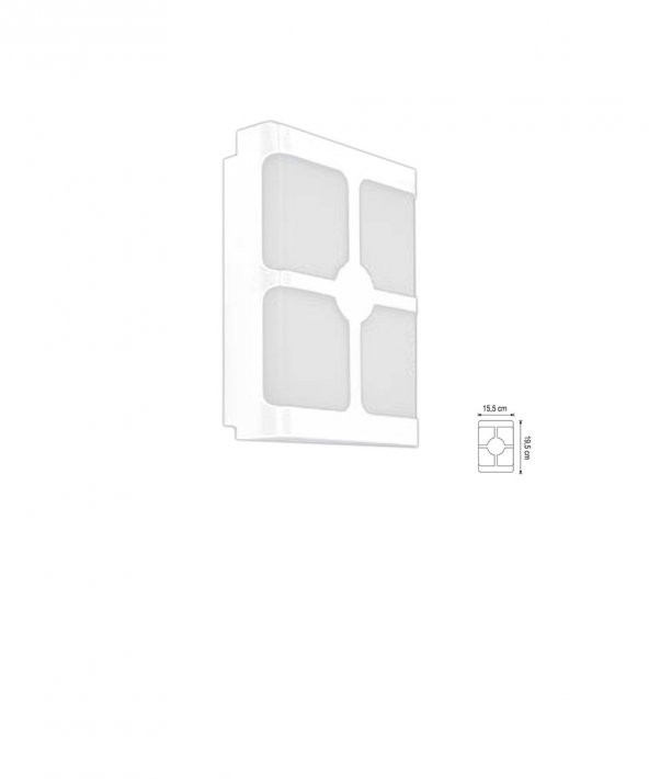 30W Sedna Led Armatür Beyaz Kasa Beyaz Işık ürün görseli 1