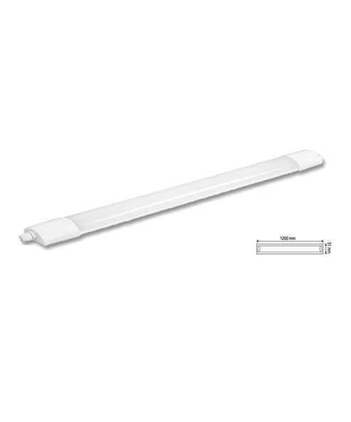 36W Oval Led Etanj Armatür Beyaz Işık 2 Adet ürün görseli 1