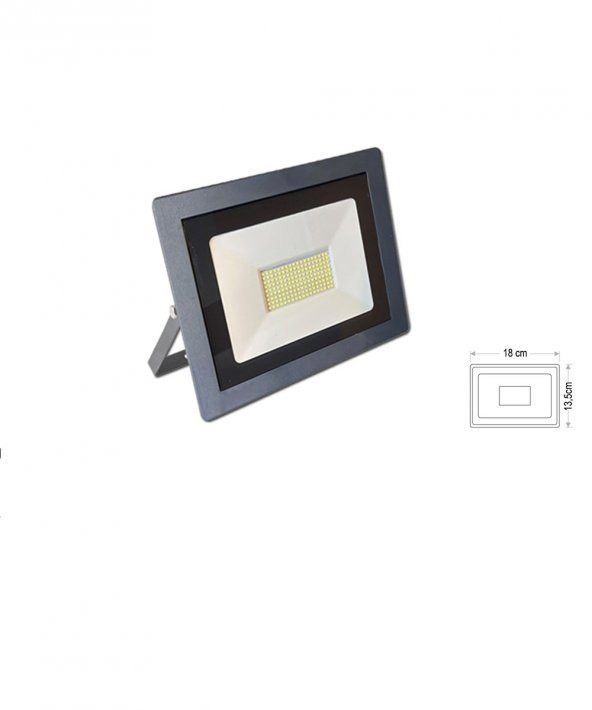 50W Led Projektör Amber Işık ürün görseli 1