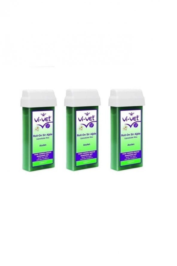 Vi-Vet Roll-On Sir Ağda Azulen 100 ml 3 Ad. ürün görseli 1