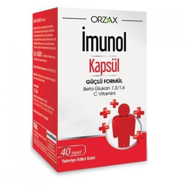 Orzax İmunol 40 Kapsül ürün görseli 1