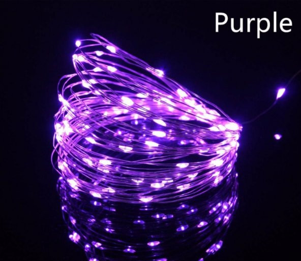Peri Led Işık 3 Metre Mor ürün görseli 1