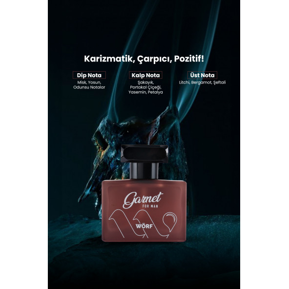 Wörf Garnet  Edc Erkek 50 ML - Resim 2