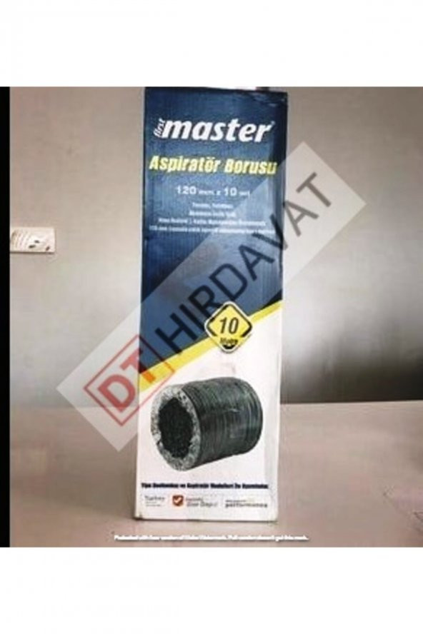 10 Metre Esnek Bükülür Aspiratör Havalandırma Borusu 120 Mm X 10metre ürün görseli 1