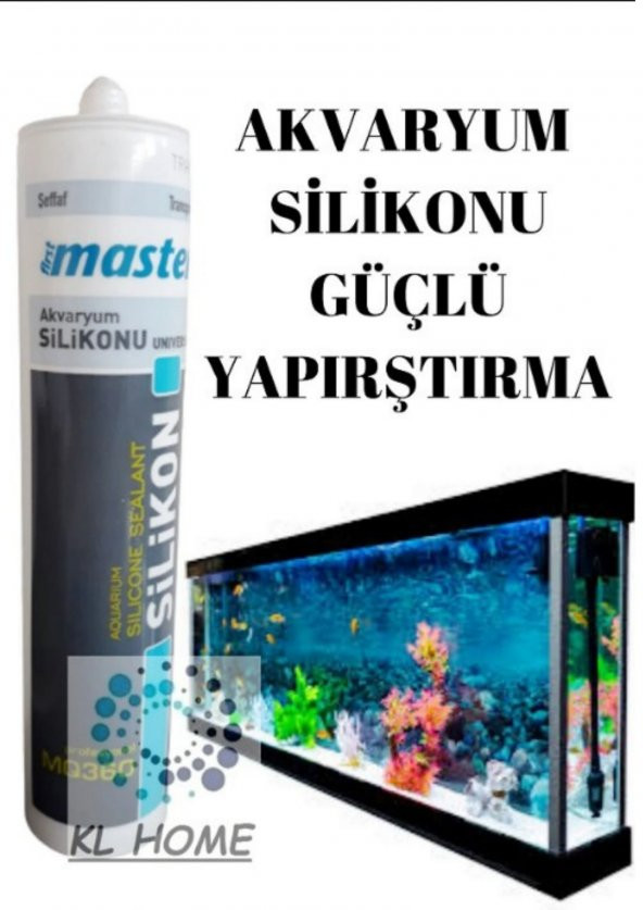 Profesyonel Kalite Küf Ve Mantar Yapmaz Akvaryum Duşa kabin  Silikon ( 1ADET) Şeffaf ürün görseli 1