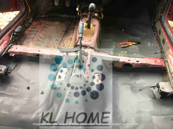 6mm 100cmx100cm YAPIŞKANLI OTO KARAVAN EV SES AKUSTİK KAUÇUK YALITIM KL HOME ürün görseli 1