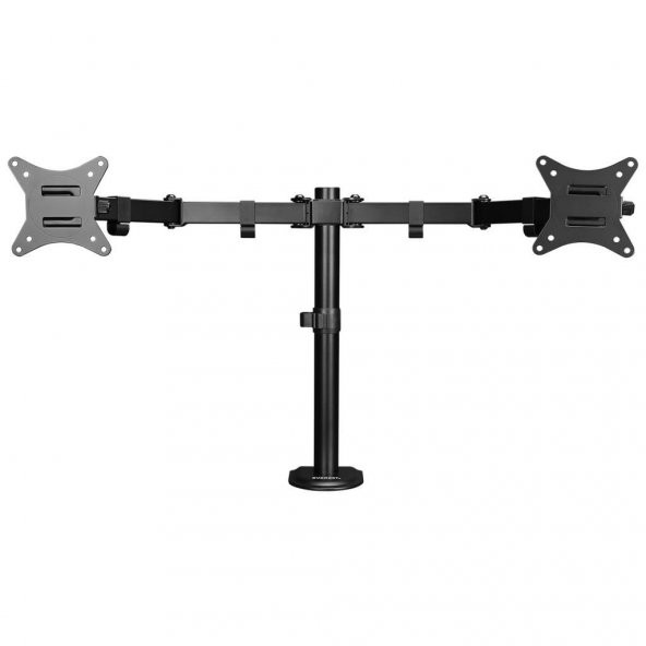 Everest MS-124 17-24" Çift Kollu Monitör Masa Askı Aparatı ürün görseli 1