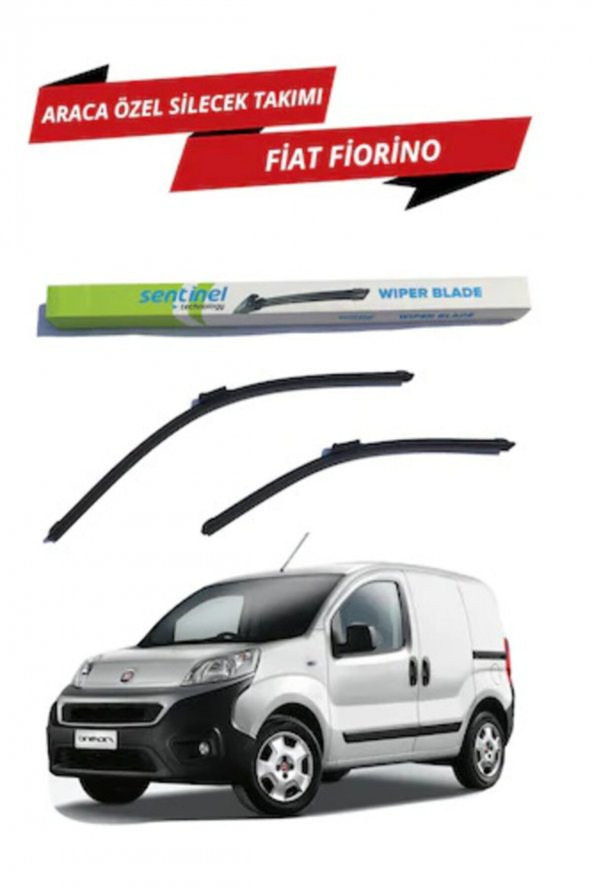 Fiat Fiorino Uyumlu Sentinel Araca Özel Muz Ön Silecek Takımı Sağ Sol ürün görseli 1