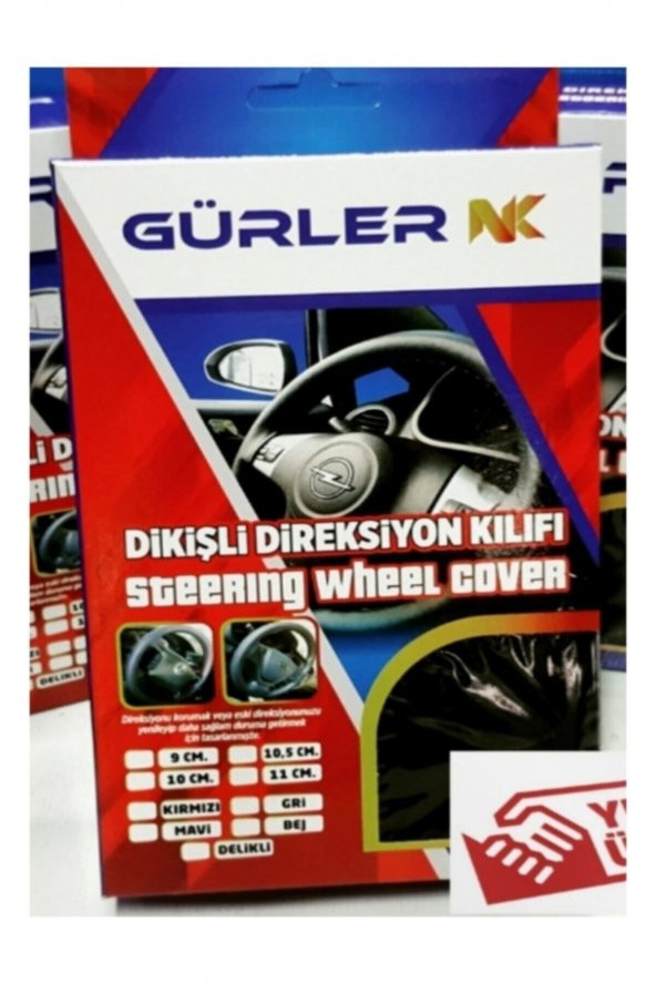 Hyundai Elentra 2011+ Uyumlu Dikmeli Direksiyon Kılıfı Iki Renkli Yüzüklü Bej-siyah ürün görseli 1