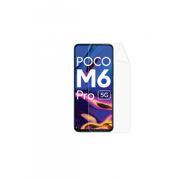 POCO M6 PRO EKRAN KORUYUCU POLİÜRETAN FİLM ürün görseli 1
